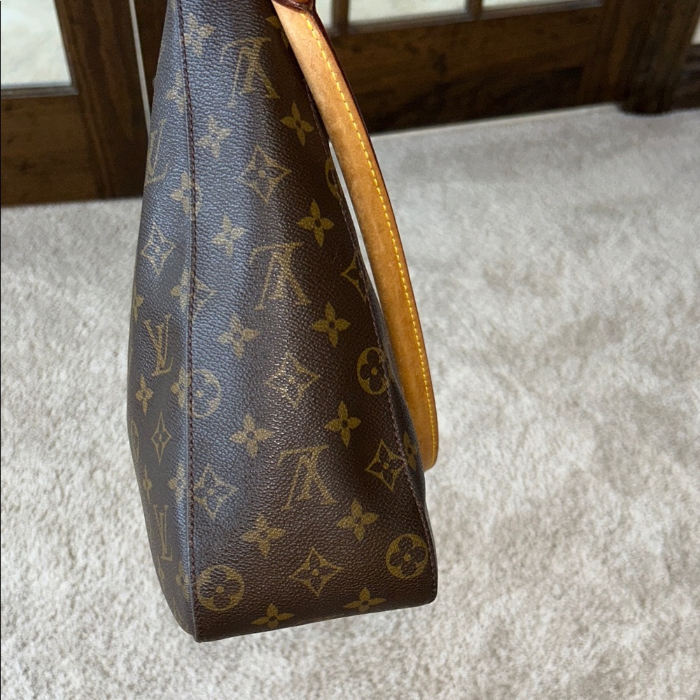 Louis Vuitton Dark Brown Monogram Looping Bag - Picture 15 of 16